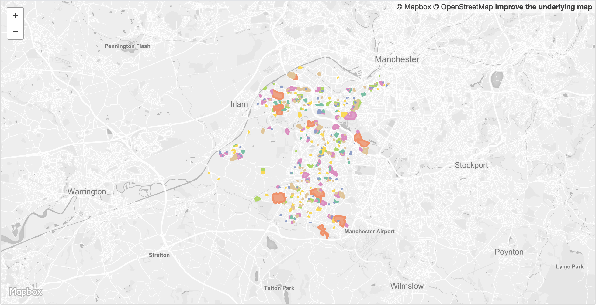 Trafford Data Lab Data